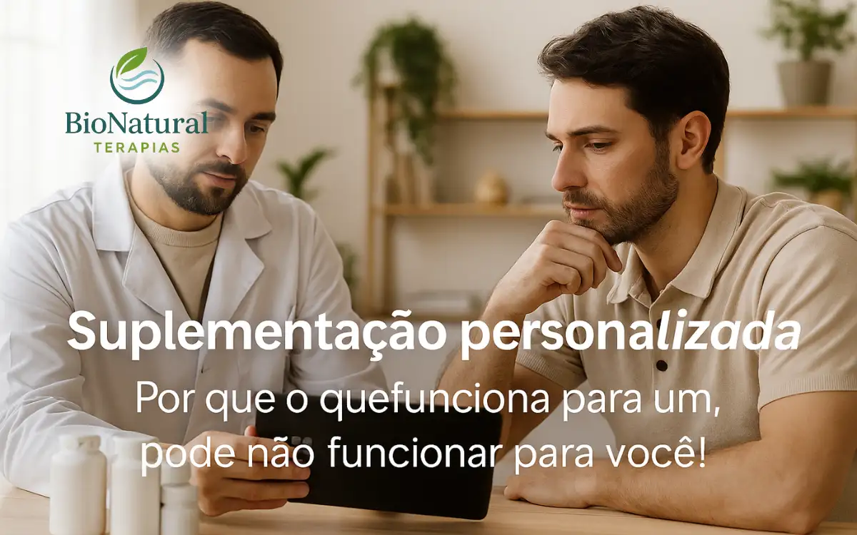 Suplementação personalizada com apoio da bioressonância magnética